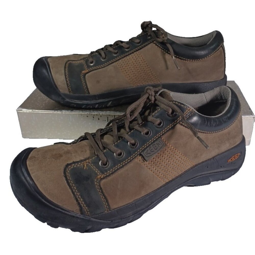 Keen Men's Austin Low Height Leather Oxford Sz 11 Outdoors Hiking - Picture 3 of 12